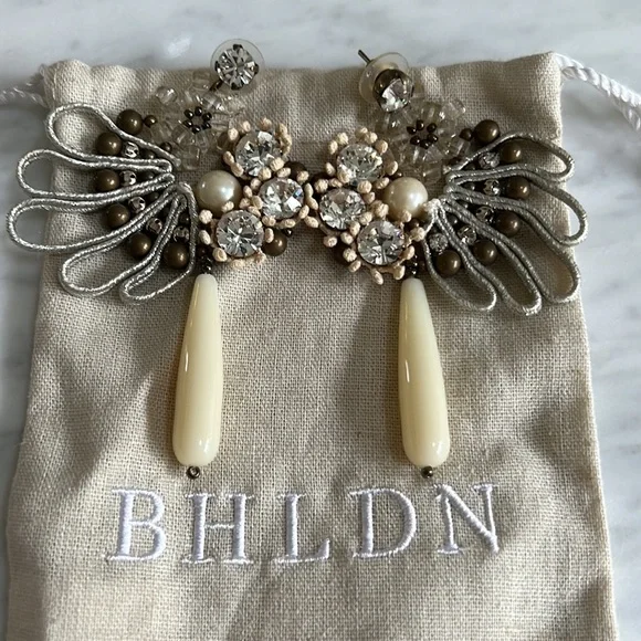 BHLDN Crystal Drop Earrings - Picture 5 of 5